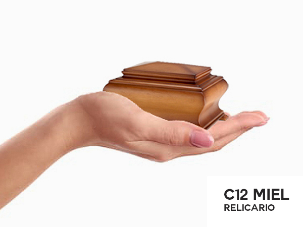 Model C12 – Wooden Reliquary Boxes Honey